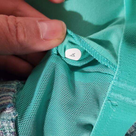 Lululemon Athletica Power Y Spacedye Shelf Bra Luon Yoga Tank Top Womens Size 4 - Picture 8 of 9